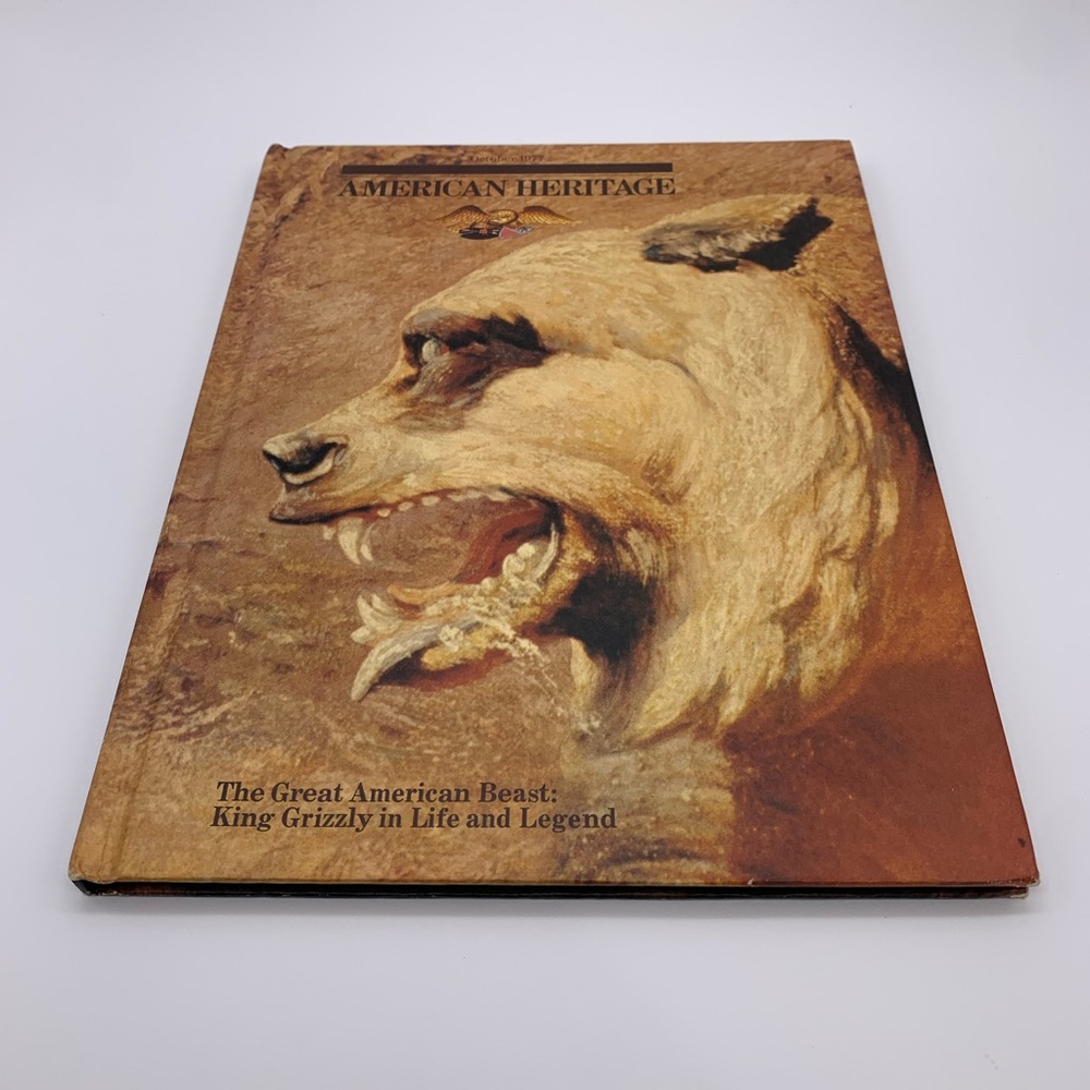 VTG American Heritage “The Great American Beast King Grizzly” OCTOBER 1977